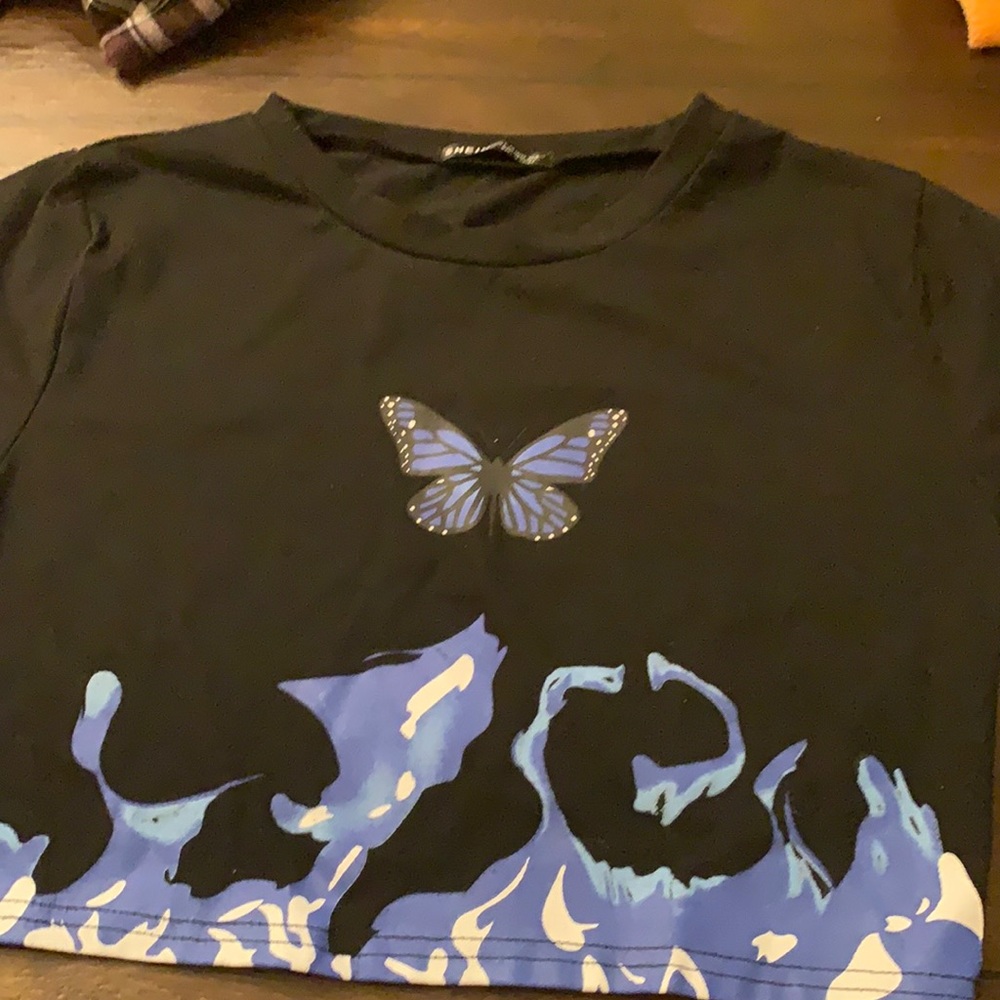 Back is plain black